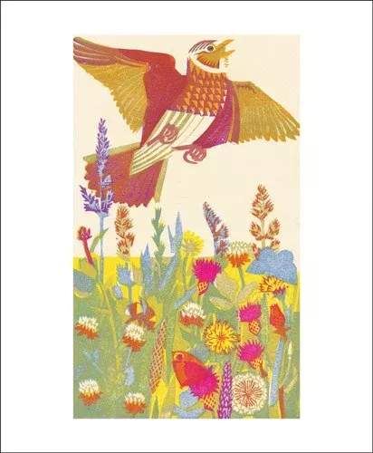 Lark Ascending, Greeting Card