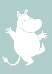 Dancing, Moomin Minicard