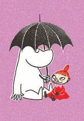 Umbrella, Moomin Minicard