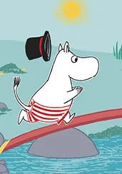 Running, Moomin Minicard