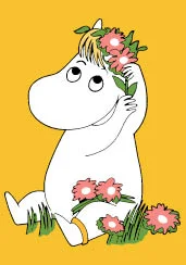 Flowers, Moomin Minicard