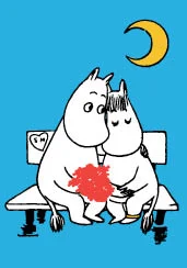 Love, Moomin Minicard
