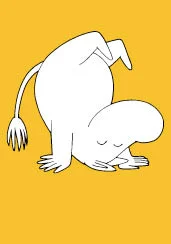 Upsidedown, Moomin Minicard