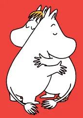 Hug, Moomin Minicard