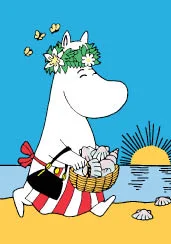 Midsummer, Moomin Minicard