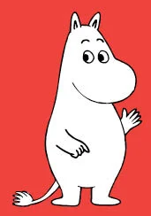 Moomin standing, Moomin Minicard