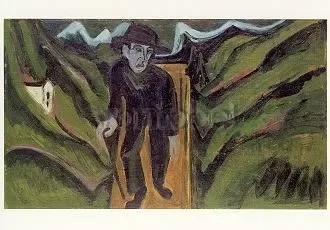 Kirchner the traveller, Postcard