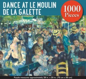 Dance at le Moulin de la Galette, 1000 Piece Puzzle