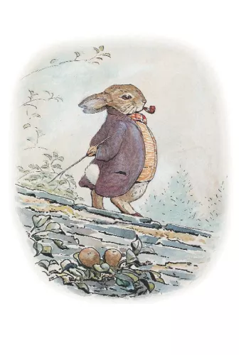 Old Mr Benjamin Bunny, Minicard