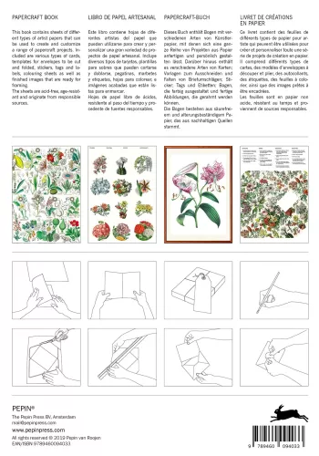 Flowers, Paper Craft Book
