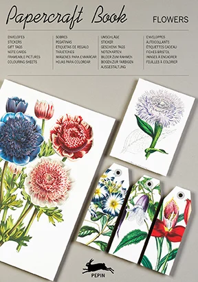 Flowers, Paper Craft Book