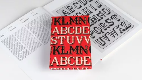Alphabets, Gift & Creative Paper Book