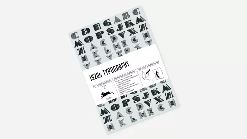 1920s Typography, Gift & Creative Paper Book