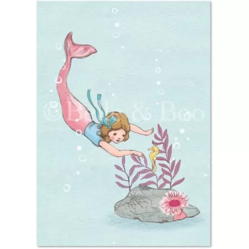 Hello Mr Seahorse, Postcard