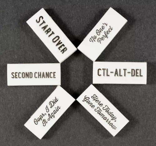 SECOND CHANCE ERASERS