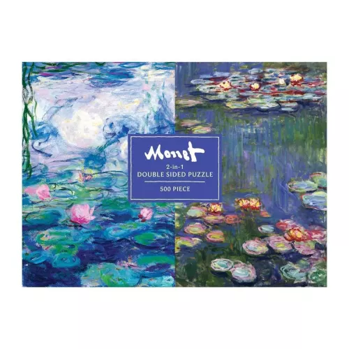 Monet 2-sided 500 Piece Puzzle