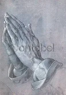 Dürer Albrecht Praying Hands (c. 1508), Postcard