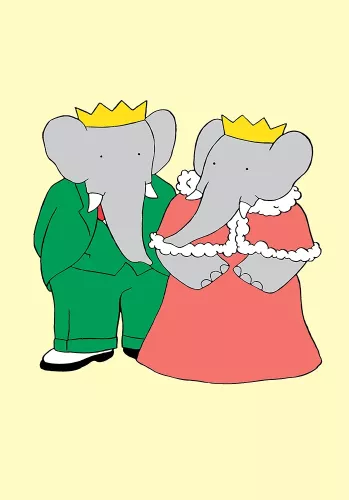 Babar minicard couple