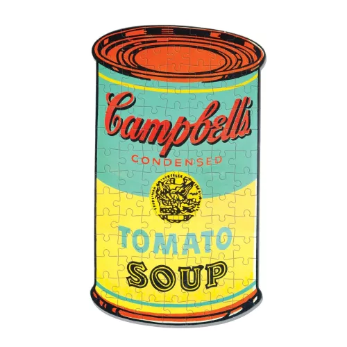 ANDY WARHOL MINI SHAPED PUZZLE CAMPBELL'S SOUP