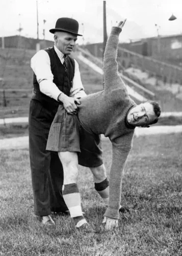 Fottballer Training, Greeting Card