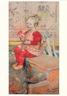 Lisbeth, the Artist's Daughter, Postcard