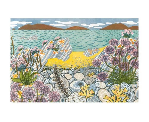 Pebble Shore, Greeting Card