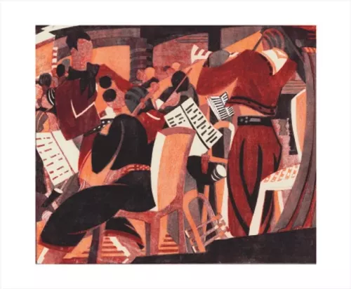 Rumba Band 1, Greeting Card