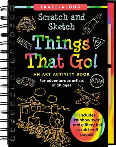 Scratch & Sketch Things That Go