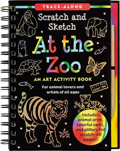Scratch & Sketch At The Zoo