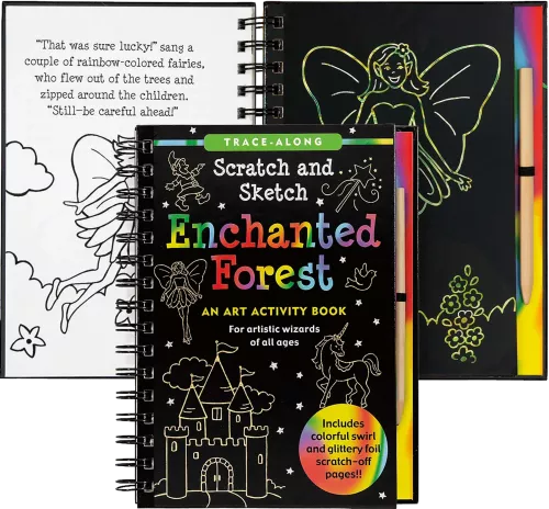 Scratch & Sketch Enchanted Forest