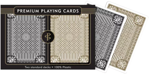 Prem Cards Poker Black/Gold