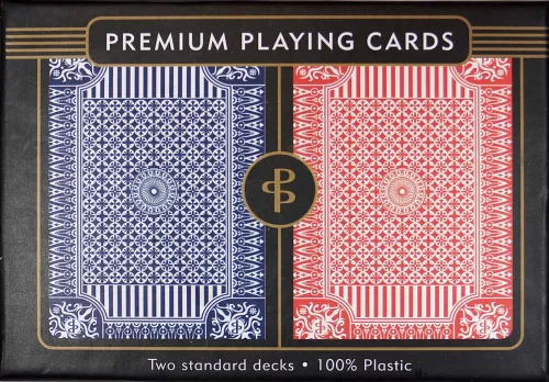 Prem Cards Poker Blue/Red
