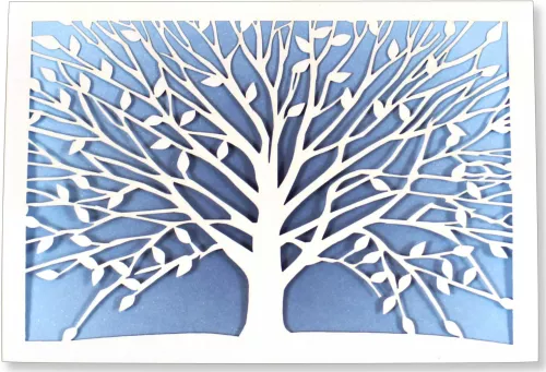 Note Card Laser Tree Of Life