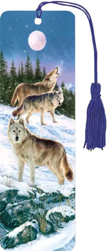 3D Bkmk Wolves