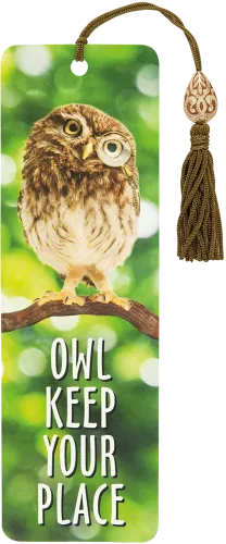 Beaded Bkmk Owl Keep Your Place