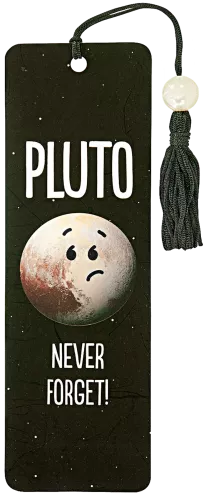 Beaded Bkmk Pluto Never Forget