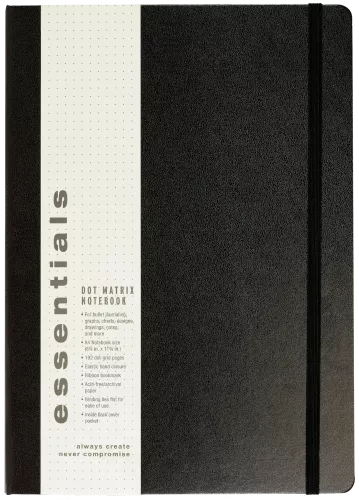 Essentials A4 Dot Matrix Notebook