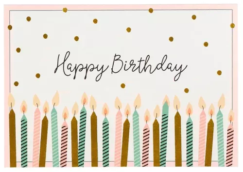 Note Card Happy Birthday
