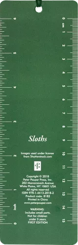 3D Bookmark Sloths