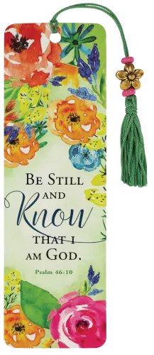 Beaded Bkmk Be Still And Know