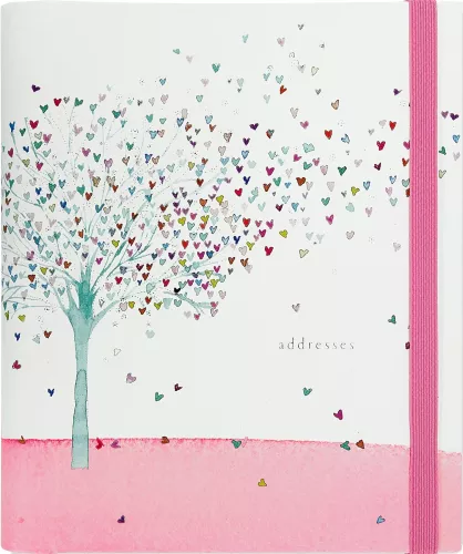Lg Addr Bk Tree Of Hearts