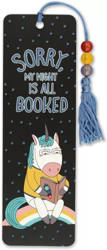 Beaded Bookmark Sorry My Night Is All