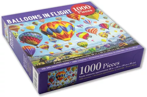 Balloons In Flight, 1000 Piece Puzzle