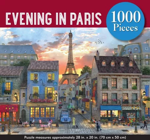 Evening In Paris, 1000 Piece Puzzle