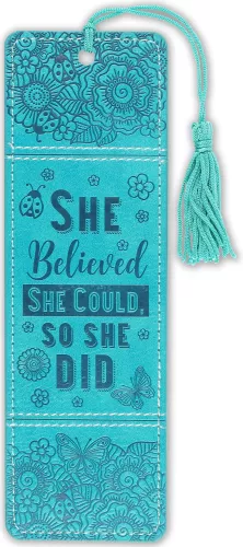Artisan Bookmark She Believed She Could