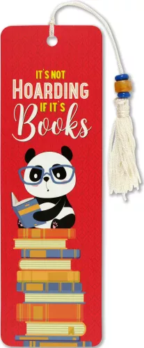 Beaded Bookmark It's Not Hoarding