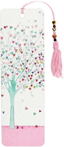 Beaded Bkmk Tree Of Hearts