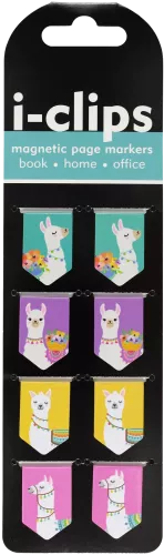 Iclip Magnetic Bkmk Llamas