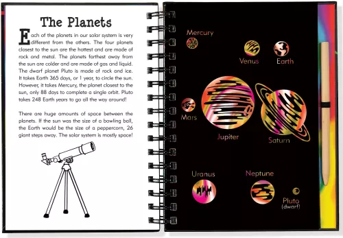 Scratch & Sketch Solar System Tal