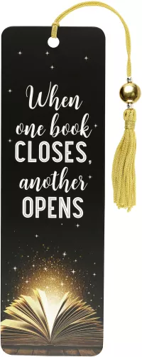 When One Book Closes, Beaded Bookmark